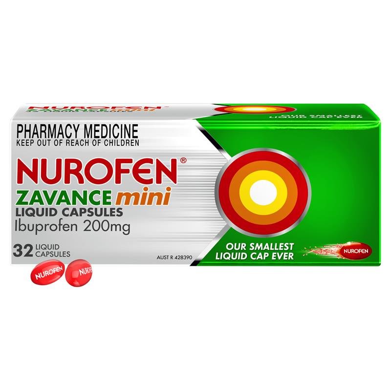 Nurofen Zavance 迷你液体胶囊 32粒