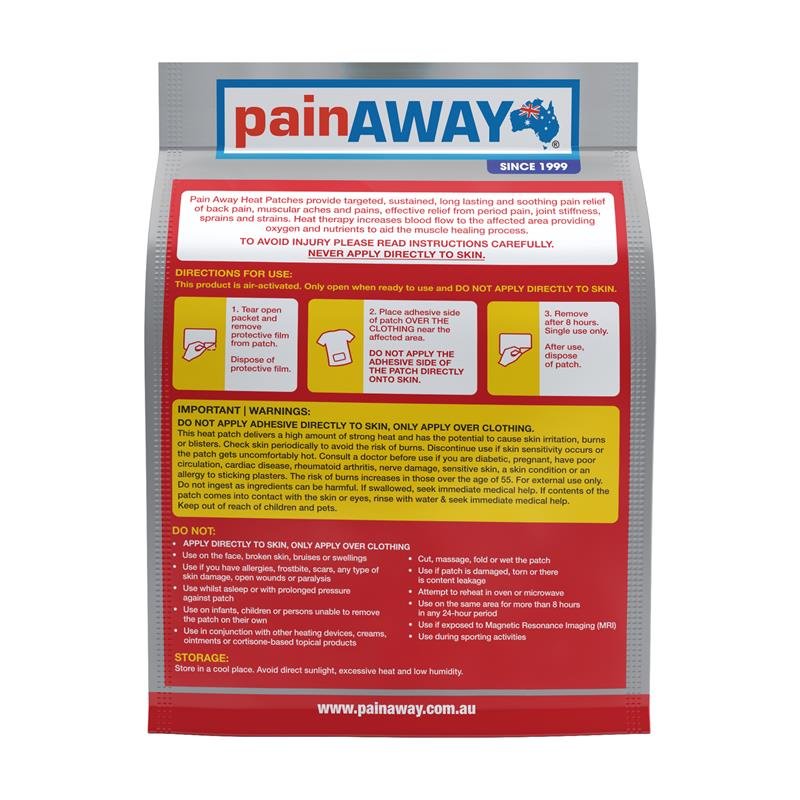 Pain Away 常规热敷贴 10片装