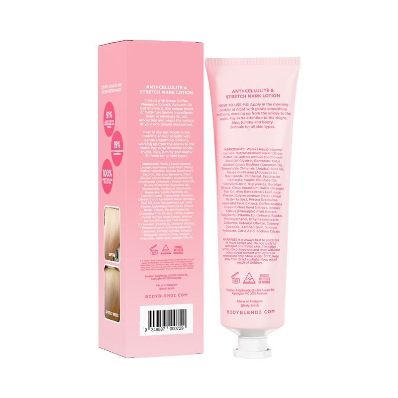 Body Blendz Anti-Cellulite & Stretch Mark Lotion 150ml