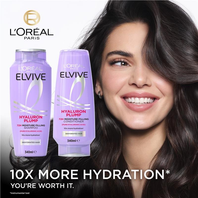 L'Oreal Elvive Hyaluron Plump Shampoo 800ml