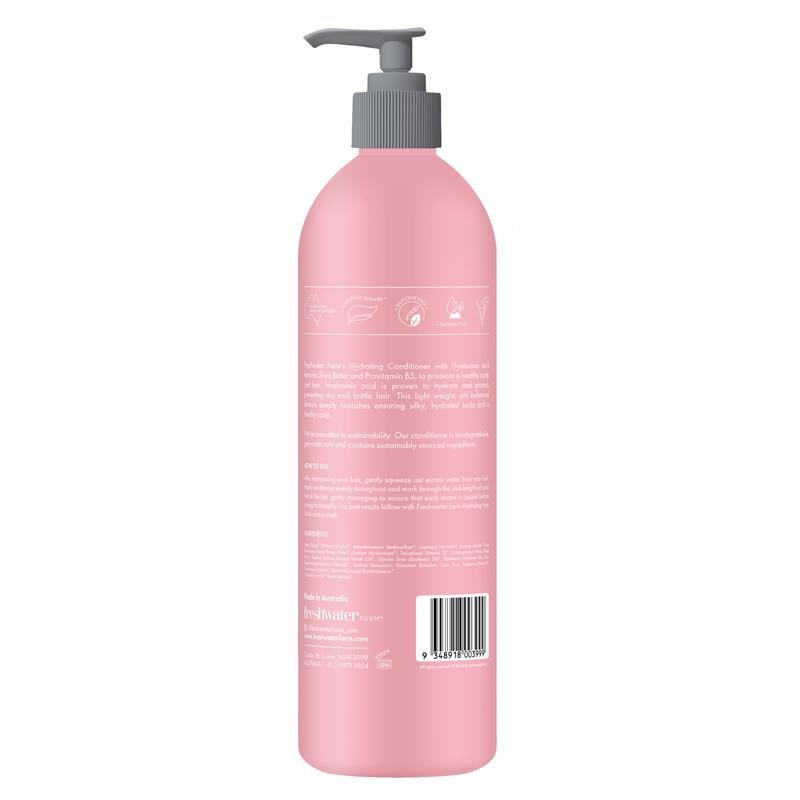 Freshwater Farm 玻尿酸保湿护发素 玫瑰水 500ml