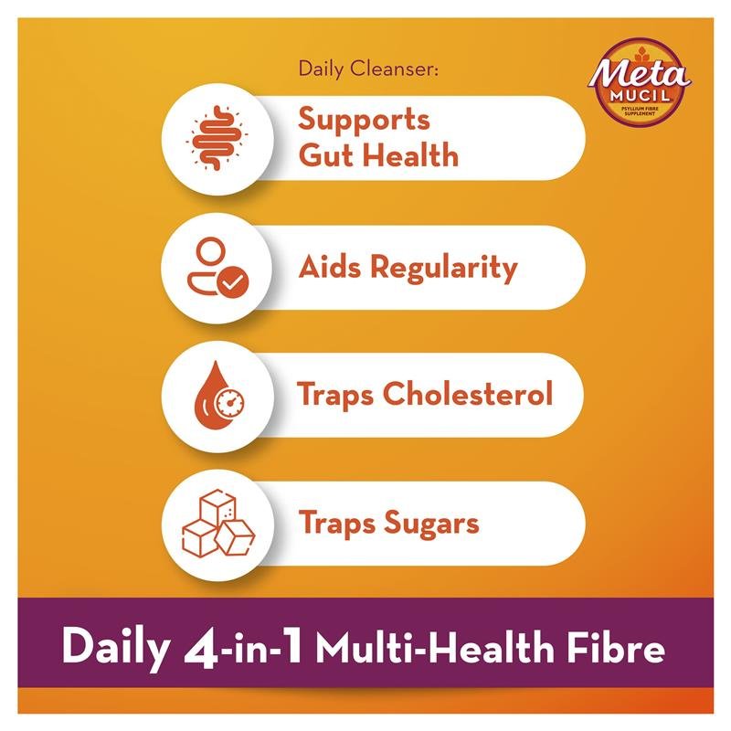 Metamucil Fibre Supplement FibreCaps 160 Capsules