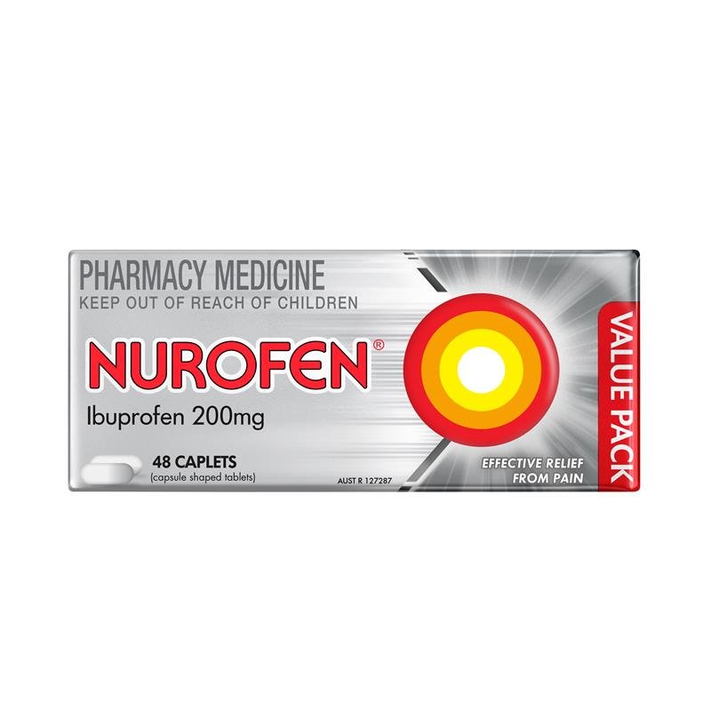 Nurofen 布洛芬止痛消炎片 200mg 48片
