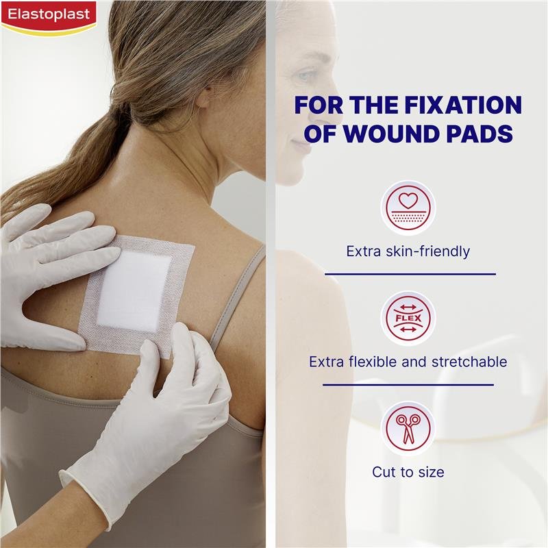 Elastoplast Sensitive Wide Area Fixation Tape 1mx10cm