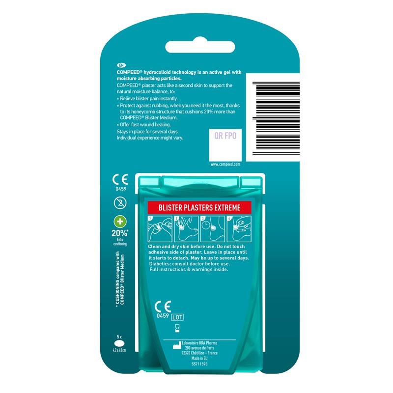 Compeed Sports Heel Blister 5 Pack