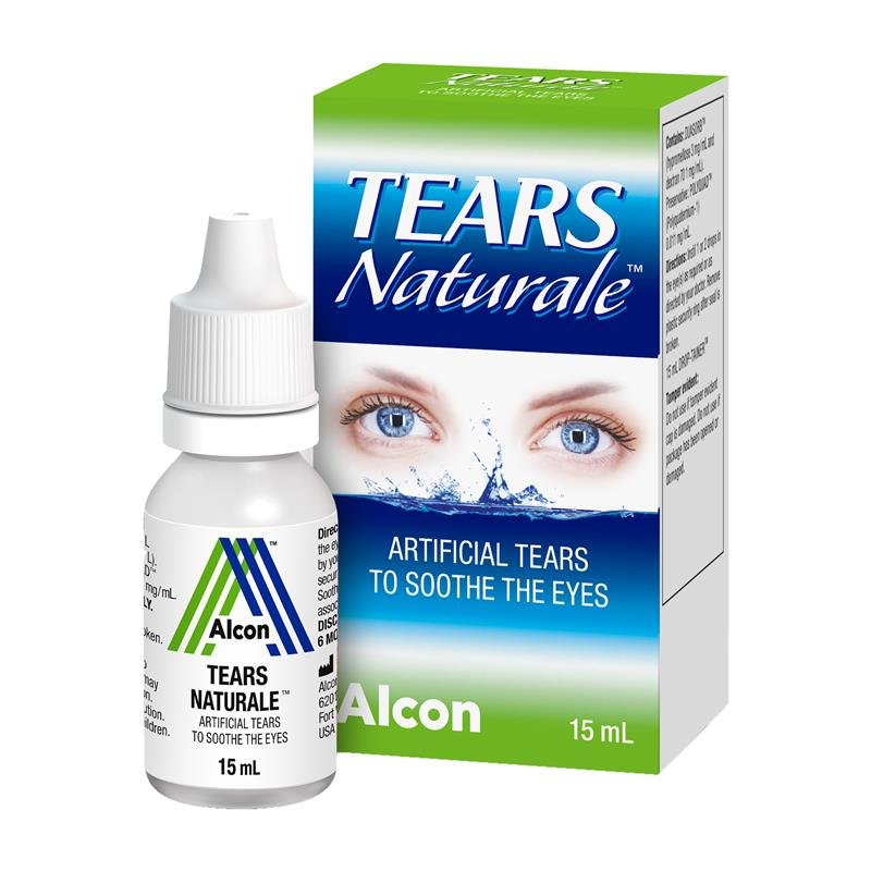 Tears Naturale Artificial Tears Eye Drops 15mL