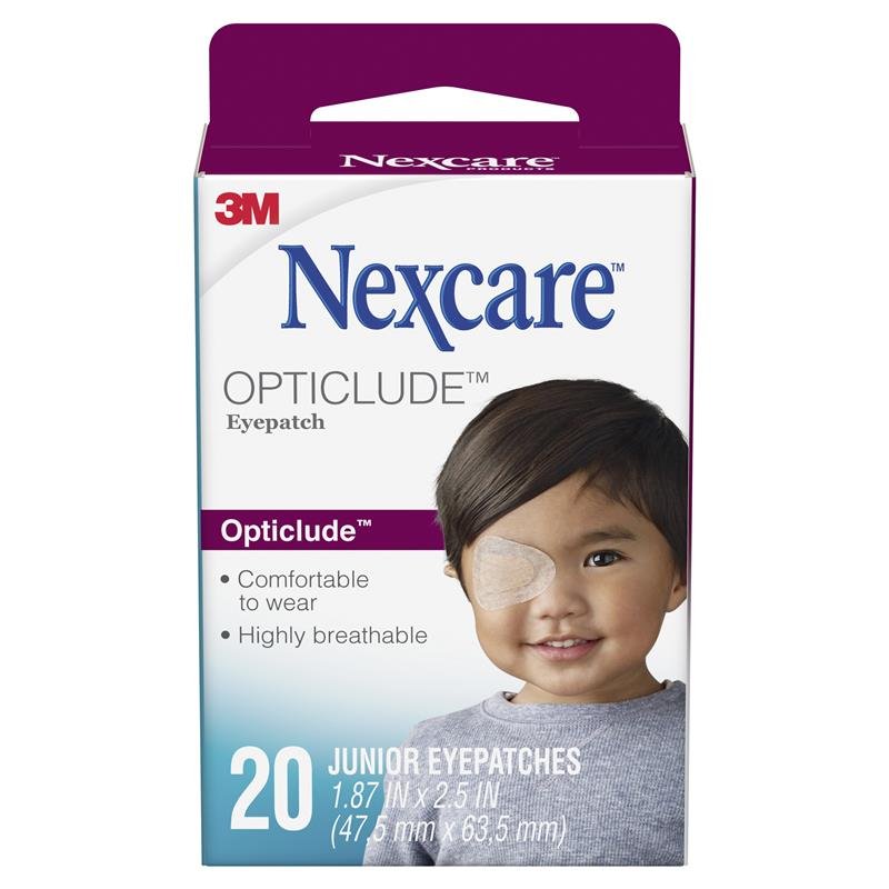 Nexcare Opticlude Orthoptic Eye Patch Junior 62mm x 46mm