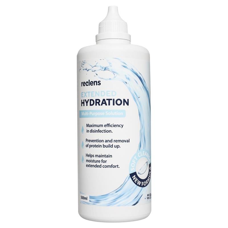 Reclens Extended Hydration Multipurpose Solution 2 x 500ml