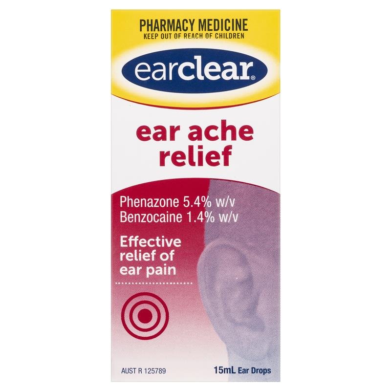 EarClear 耳痛缓解滴耳液 15mL