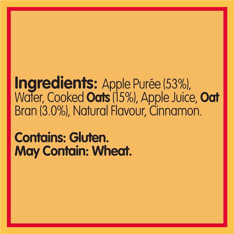 Farex Breakfast On The Go Apple & Oatmeal 6 months+ 120g Pouch