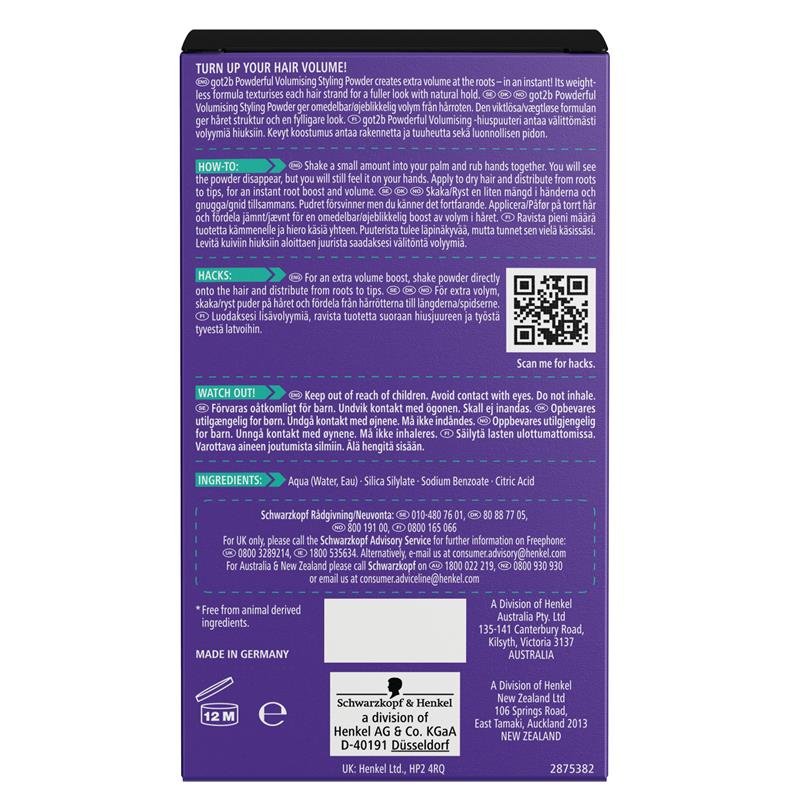 Got2b Powder'Ful Volume Powder 10g