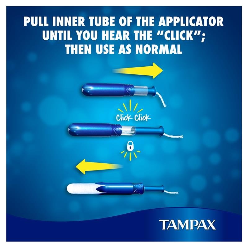丹碧丝 Tampax Pearl Compak 普通型卫生棉条 18支