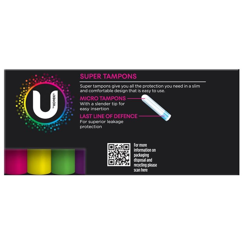 U by Kotex 卫生棉条 加量型 32支