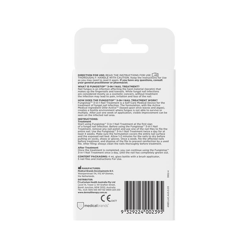 Dermal Therapy Fungistop 三合一抗真菌液 4ml