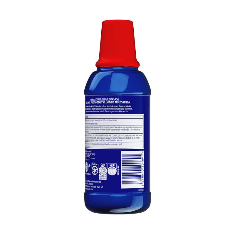 高露洁 Colgate NeutraFluor 900 无酒精含氟漱口水 473ml
