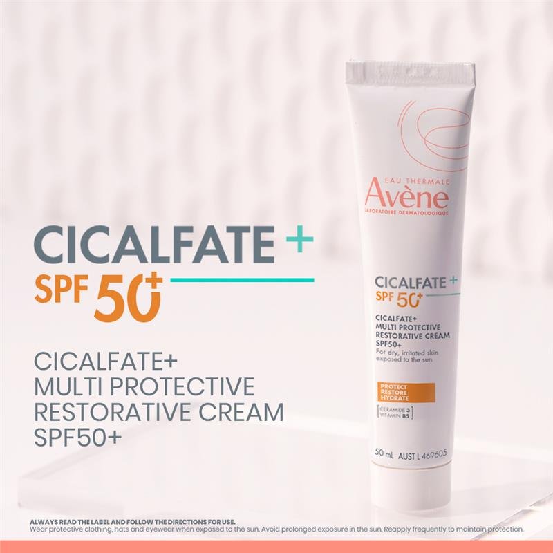 雅漾 Avene Cicalfate+ 多效修护霜 SPF50+ 50ml