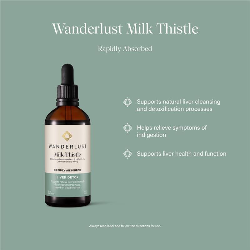 Wanderlust Milk Thistle 奶蓟草口服液 140ml