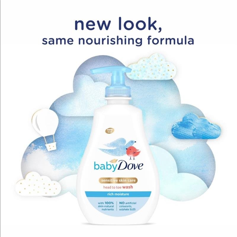 Baby Dove 多芬婴儿滋润沐浴露 400ml