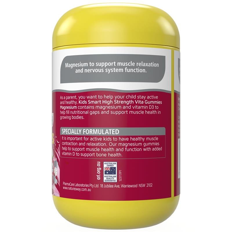 Nature's Way 佳思敏 Kids Smart 儿童高含量镁软糖 120粒
