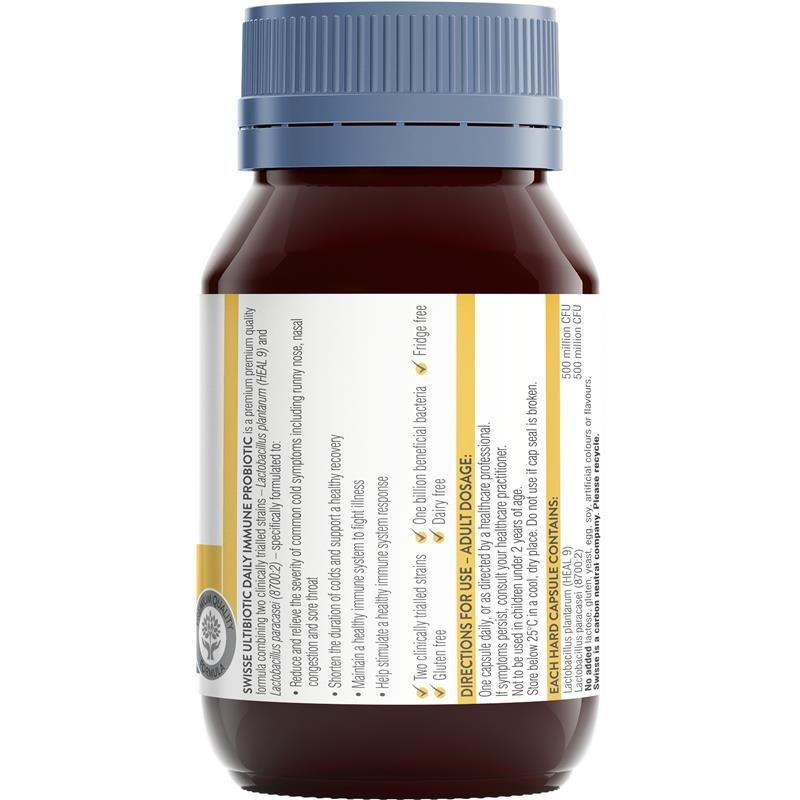 Swisse 斯维诗 Ultibiotic 每日免疫益生菌胶囊 30粒