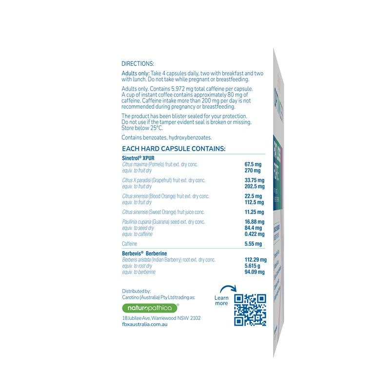 FBX Optimizer Fat Loss Forte 体重管理胶囊 60粒