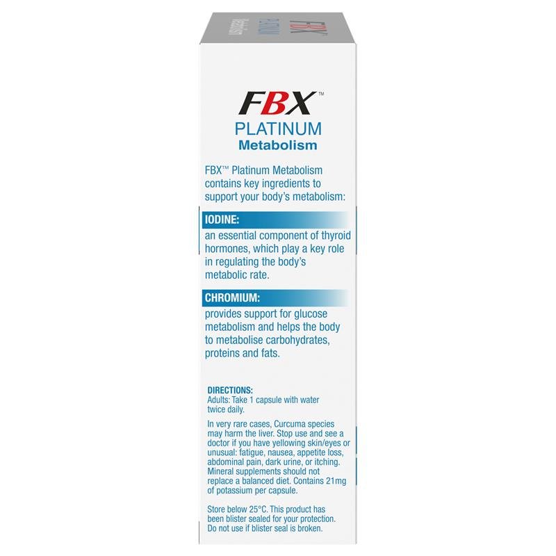 FBX Platinum Metabolism 代谢配方胶囊 30粒