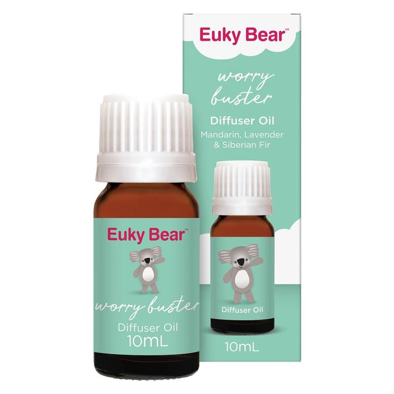 Euky Bear 幼儿香薰扩香精油 Worry Buster 舒缓款 10ml