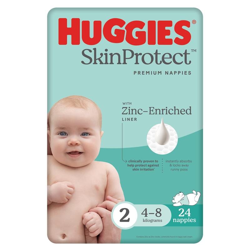 Huggies 好奇 Skin Protect 婴儿纸尿裤 2号 (4-8kg) 24片