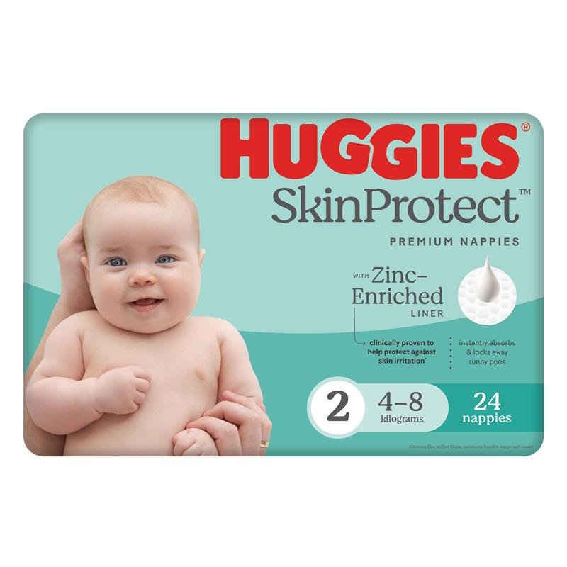 Huggies 好奇 Skin Protect 婴儿纸尿裤 2号 (4-8kg) 24片
