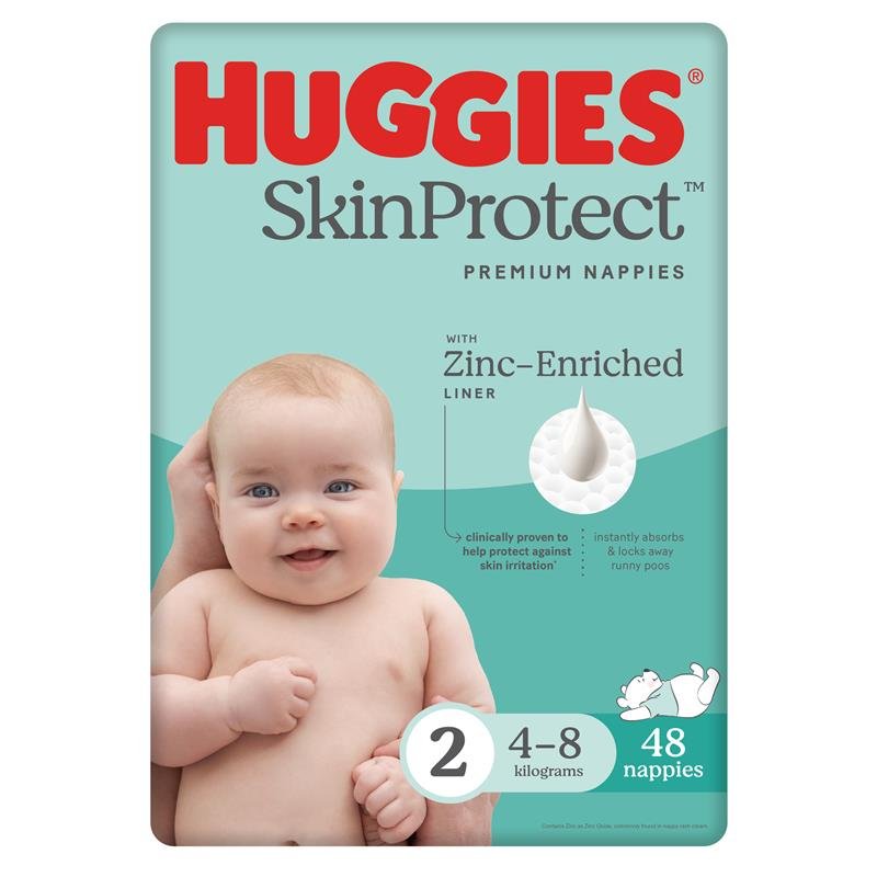 Huggies 好奇 Skin Protect 婴儿纸尿裤 2号 (4-8kg) 48片