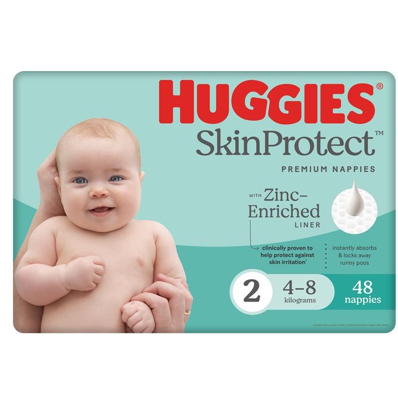 Huggies 好奇 Skin Protect 婴儿纸尿裤 2号 (4-8kg) 48片