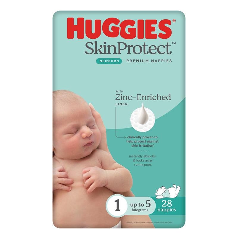 Huggies 好奇 Skin Protect 新生儿纸尿裤 1号 (5kg以下) 28片