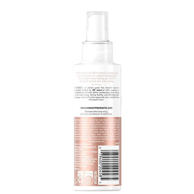 Toni & Guy Prep Heat Protection Mist 150ml