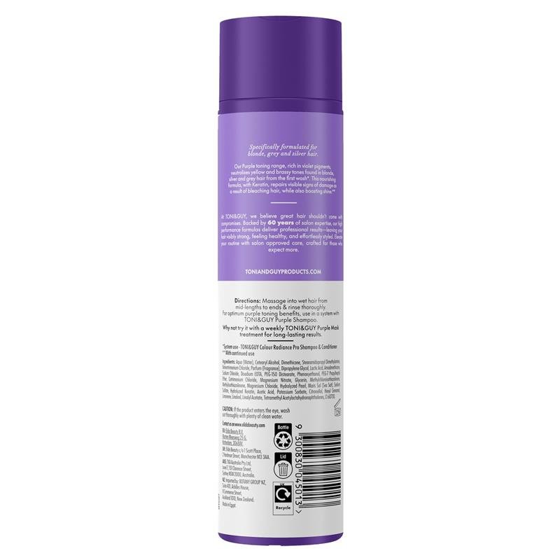 Toni & Guy Purple Conditioner 250ml