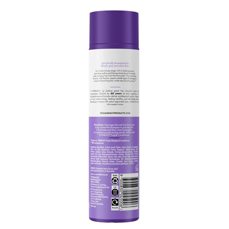 Toni&Guy 紫色去黄 洗发水 250ml