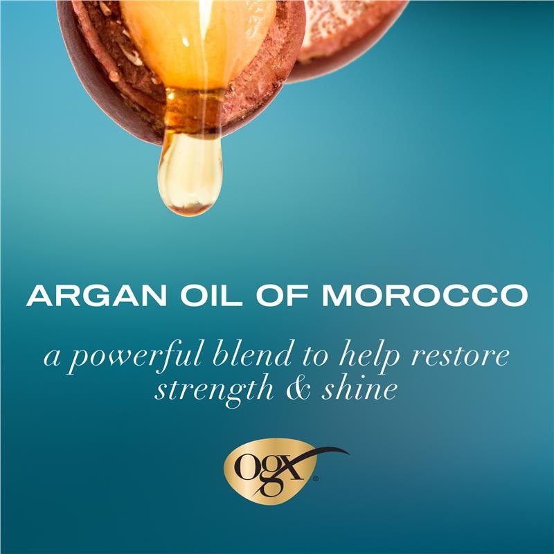 Ogx Extra Strength Hydrate & Repair + Argan Oil of Morocco Shampoo For Damaged Hair 385mL
