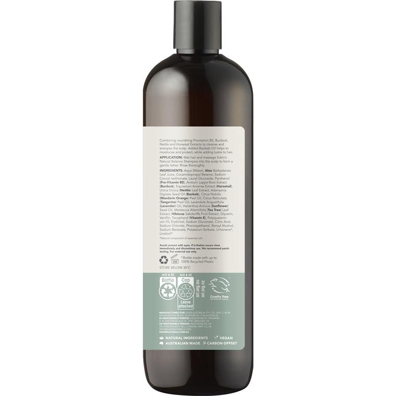 Sukin Natural Balance Shampoo 500ml