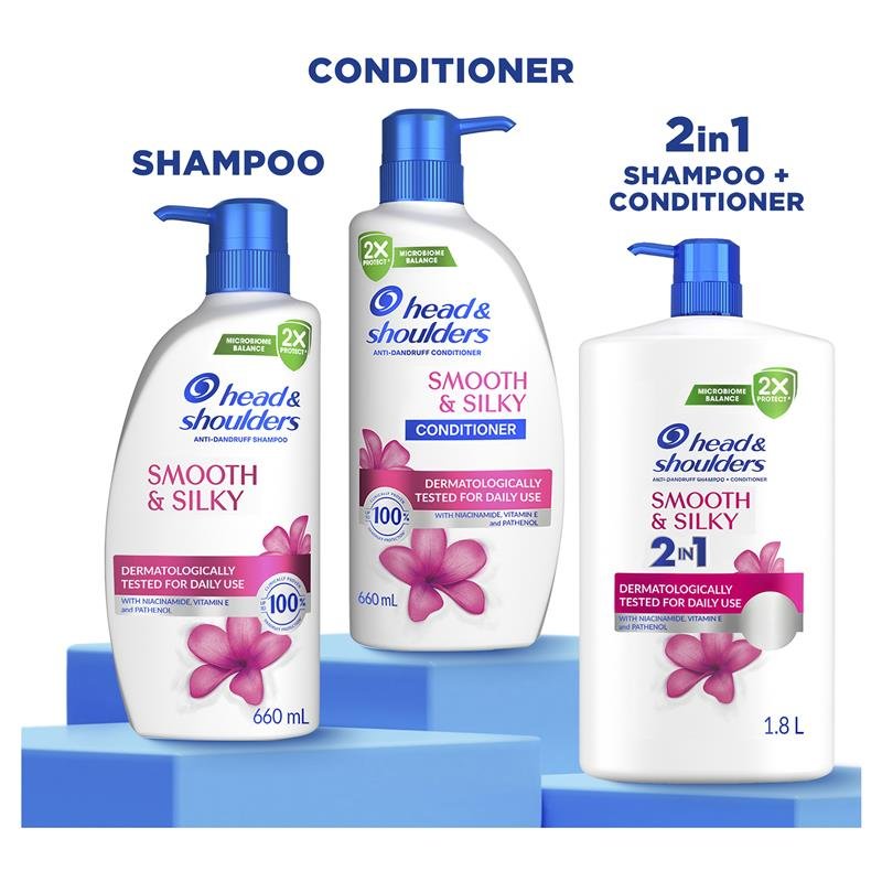 Head & Shoulders Smooth & Silky Conditioner 660ml