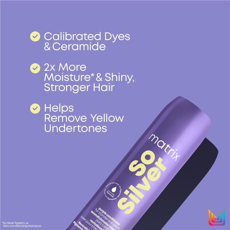 Matrix So Silver Purple Toning Shampoo 300ml