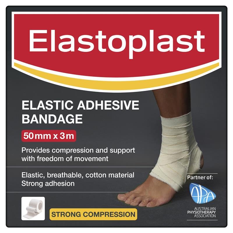 Elastoplast Sport Elastic Adhesive Bandage 50mmX3m Roll