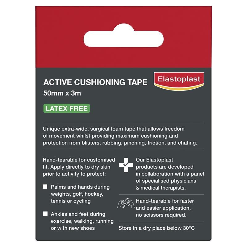 Elastoplast Active Cushioning Tape 5cmx3m