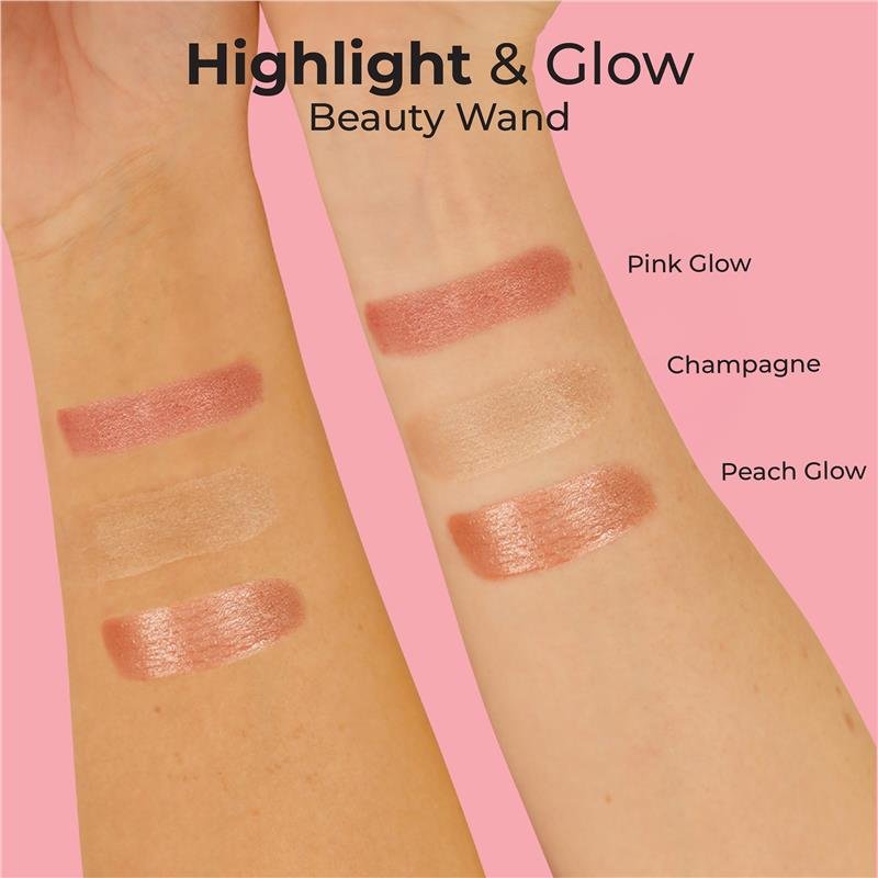 MCoBeauty Highlight & Glow Beauty Wand Champagne Glow New