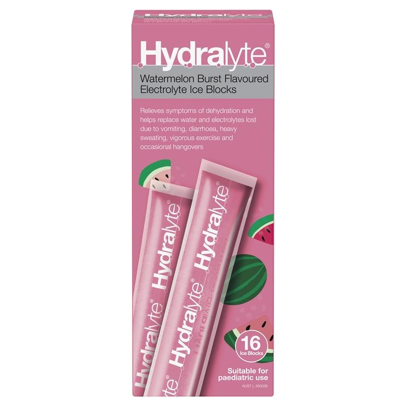 Hydralyte 电解质冰棒 西瓜味 16支
