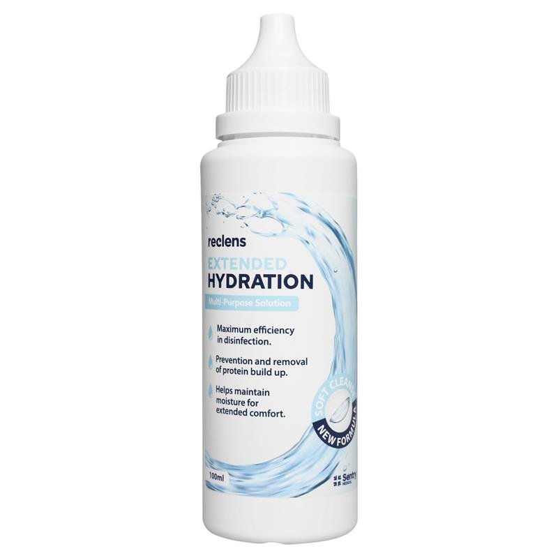 Reclens Extended Hydration Multipurpose Solution 2 x 100ml