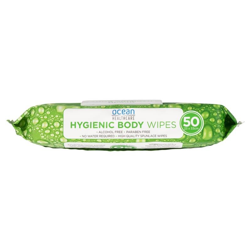 Ocean Healthcare Adult Wipes 50 Pack