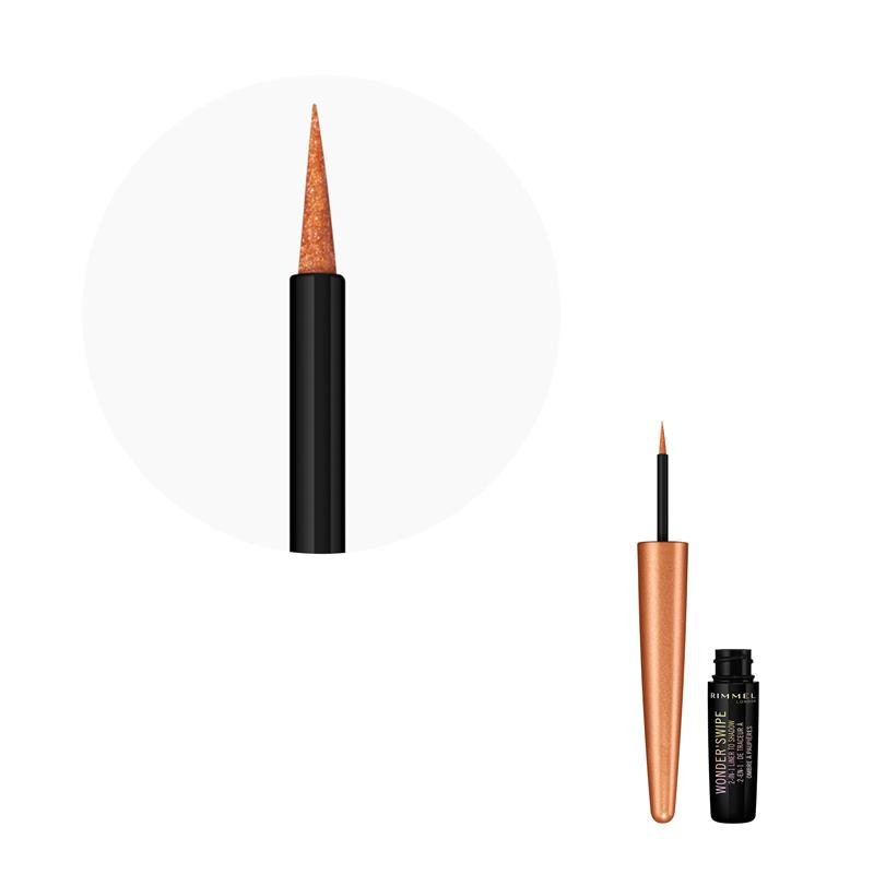 Rimmel Wonder Swipe 2-In-1 Liner To Shadow 004 Savage