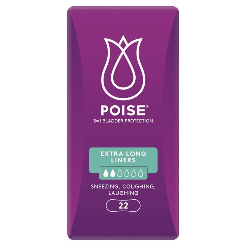 Poise Incontinence Liners Regular 26 Pack
