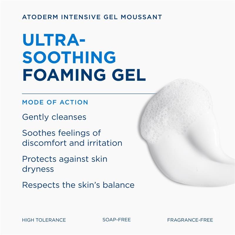 Bioderma Atoderm Intensive Gel Moussant Hydrating Foaming Cleanser 500ml
