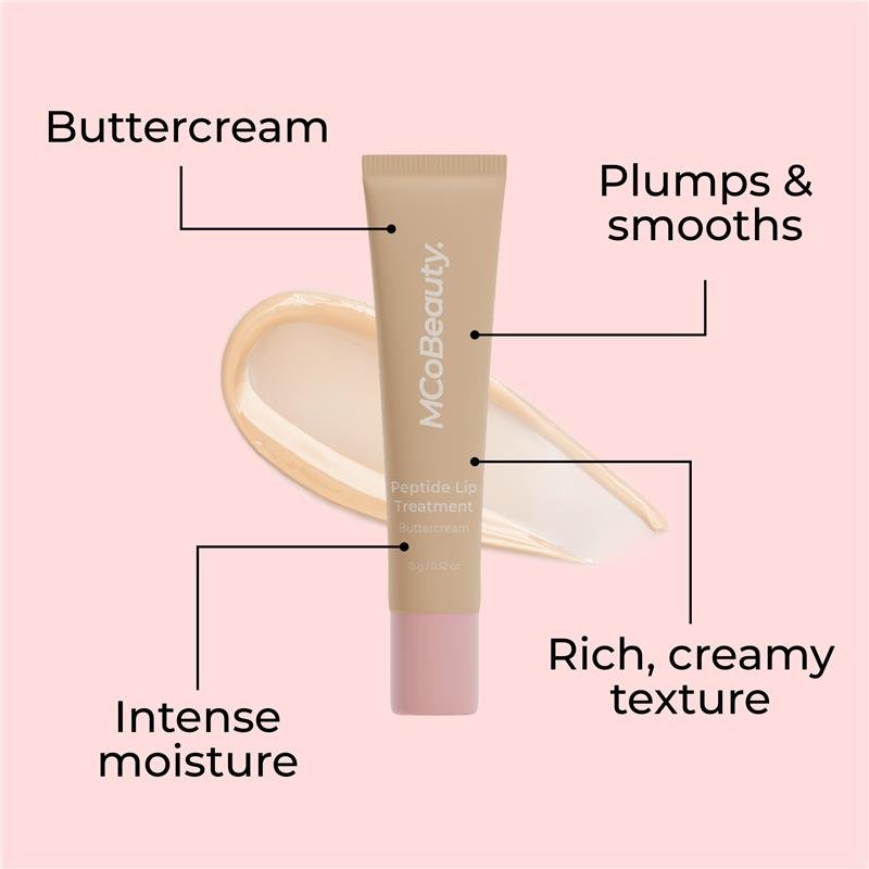 MCoBeauty Peptide Lip Treatment Buttercream