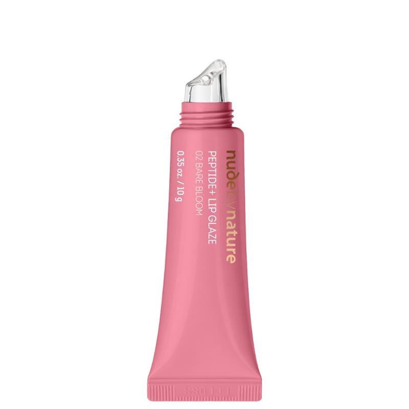 Nude by Nature Peptide Lip Glaze 10g 02 Bare Bloom